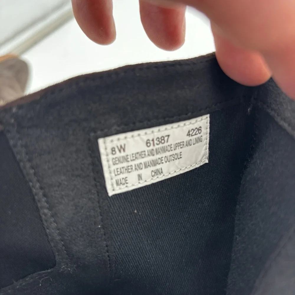 Timberland Brown Suede Ankle Booties Women's Size 8 Pointed Toe Western‎ - Picture 7 of 7